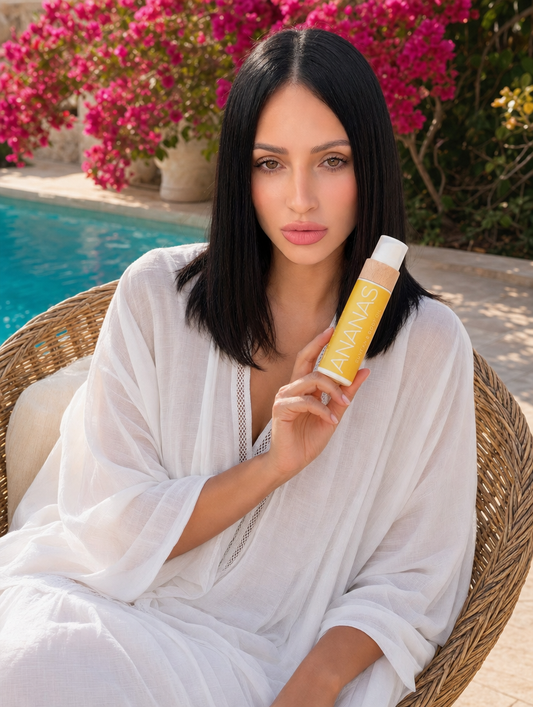 ANANAS Suntan & Body Oil Cocosolis - bordo piscina