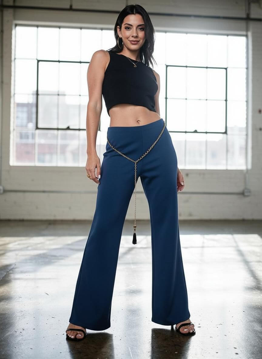 Pantalone con Cintura Terry - indossachisei.it