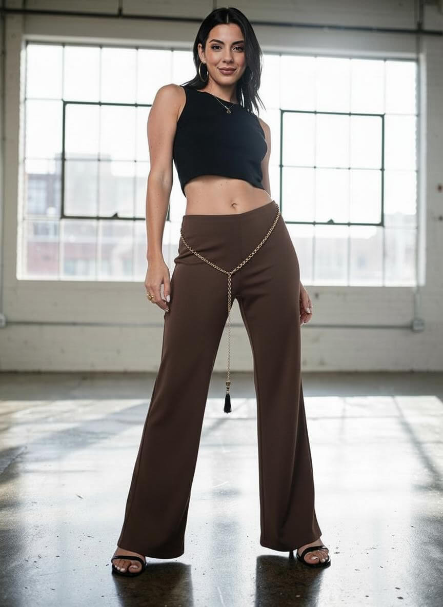 Pantalone con Cintura Terry - indossachisei.it