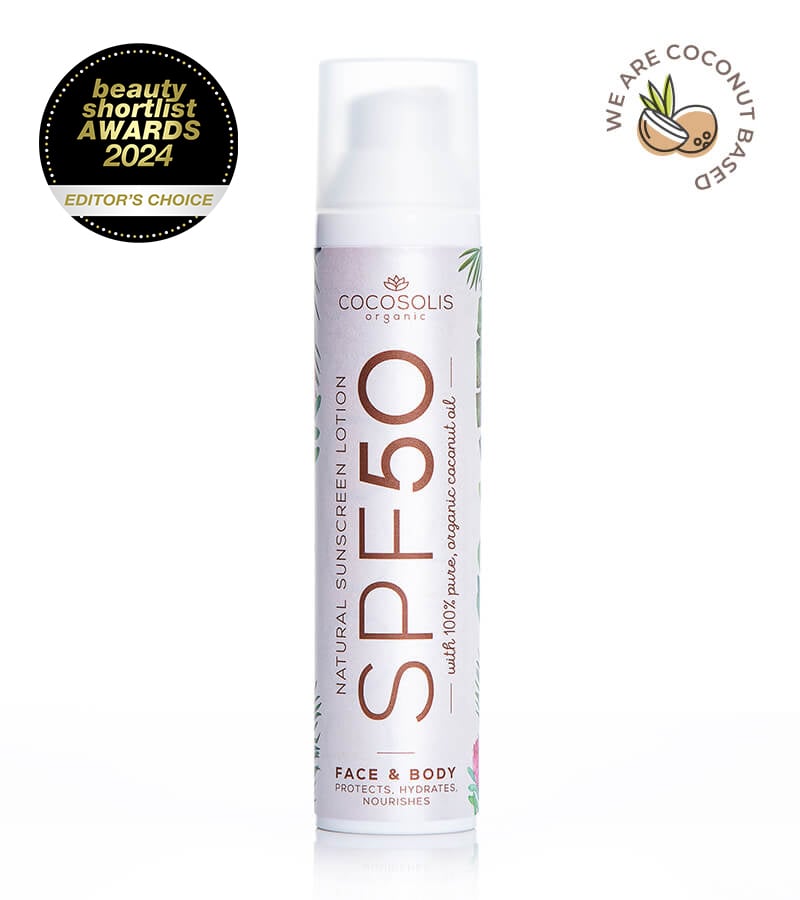 Natural Sunscreen Lotion SPF 50